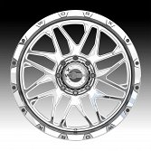 Worx Offroad Forged WF819P Polished Custom Truck Wheels 3